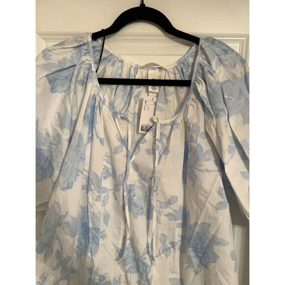 NWT H&M balloon sleeve trapeze dress maternity size S - Picture 2 of 3